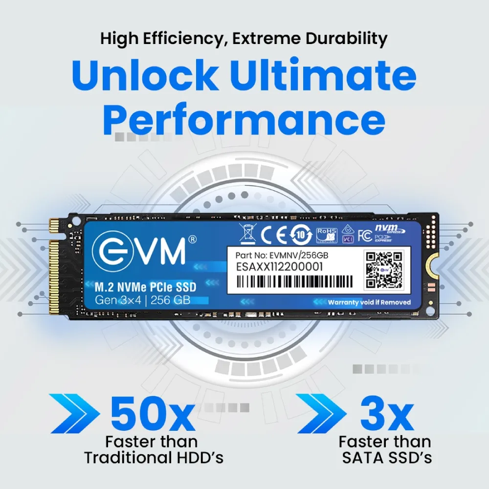 EVM Internal SSD 256GB NVMe view 5